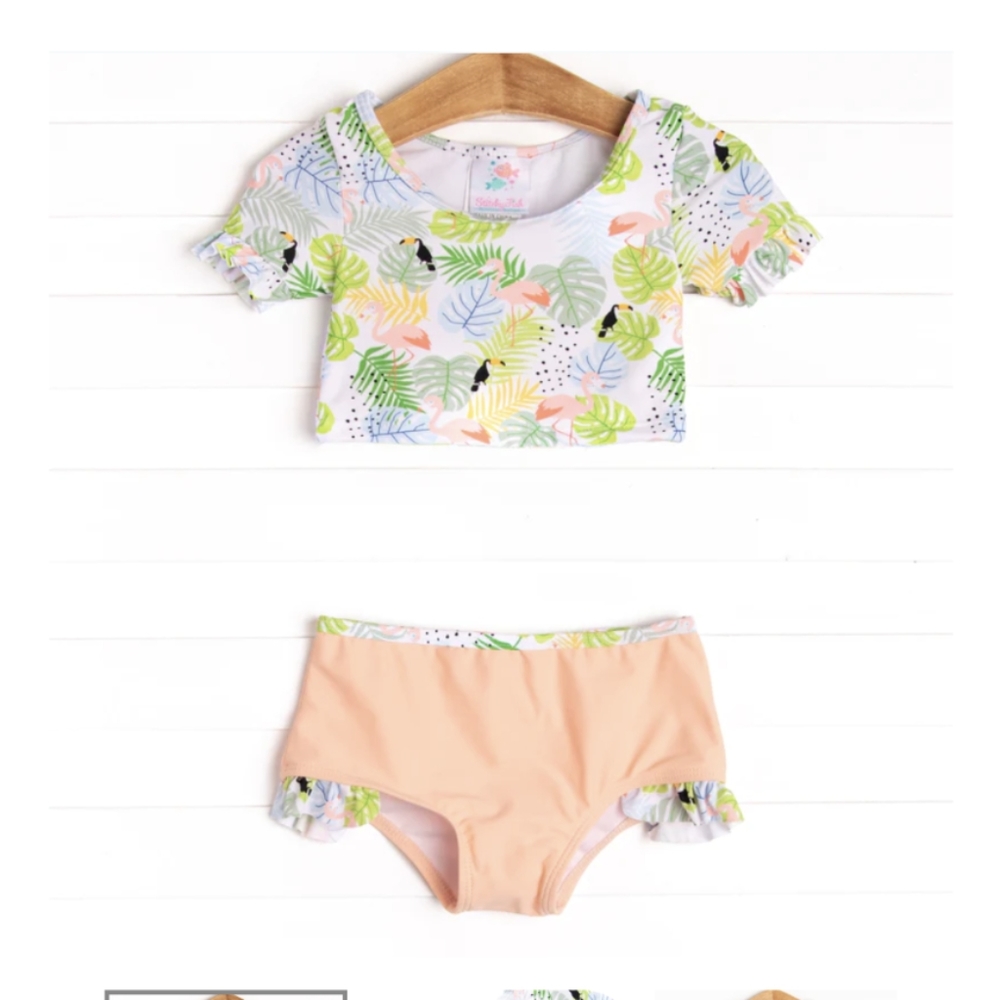 Stitchy Fish Girls Two Piece Swim